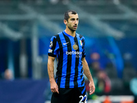 Henrikh Mkhitaryan of FC Internazionale looks on during the UEFA Champions League 2024/25 League Phase MD4 match between FC Internazionale a...