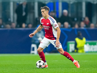 Leandro Trossard of Arsenal during the UEFA Champions League 2024/25 League Phase MD4 match between FC Internazionale and Arsenal at Stadio...