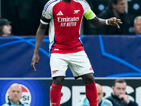 Bukayo Saka of Arsenal during the UEFA Champions League 2024/25 League Phase MD4 match between FC Internazionale and Arsenal at Stadio San S...