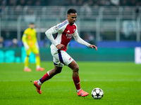 during the UEFA Champions League 2024/25 League Phase MD4 match between FC Internazionale and Arsenal at Stadio San Siro on November 06, 202...