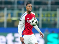 Gabriel of Arsenal during the UEFA Champions League 2024/25 League Phase MD4 match between FC Internazionale and Arsenal at Stadio San Siro...