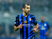 Henrikh Mkhitaryan of FC Internazionale looks on during the UEFA Champions League 2024/25 League Phase MD4 match between FC Internazionale a...