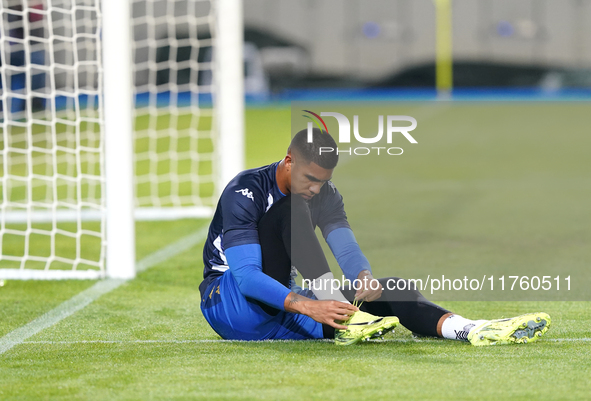 Devis Vasquez of Empoli FC participates in the Serie A match between US Lecce and Empoli in Lecce, Italy, on November 8, 2024. 