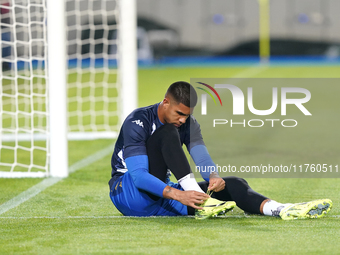 Devis Vasquez of Empoli FC participates in the Serie A match between US Lecce and Empoli in Lecce, Italy, on November 8, 2024. (