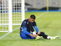 Devis Vasquez of Empoli FC participates in the Serie A match between US Lecce and Empoli in Lecce, Italy, on November 8, 2024. (