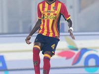 Kialonda Gaspar of US Lecce plays during the Serie A match between US Lecce and Empoli in Lecce, Italy, on November 8, 2024. (