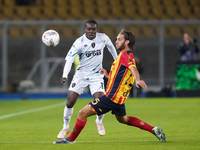 Emmanuel Gyasi of Empoli FC is in action during the Serie A match between US Lecce and Empoli in Lecce, Italy, on November 8, 2024. (