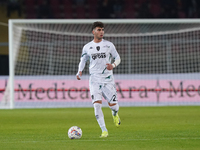 Saba Goglichidze of Empoli FC is in action during the Serie A match between US Lecce and Empoli in Lecce, Italy, on November 8, 2024. (