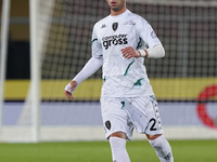 Saba Goglichidze of Empoli FC is in action during the Serie A match between US Lecce and Empoli in Lecce, Italy, on November 8, 2024. (