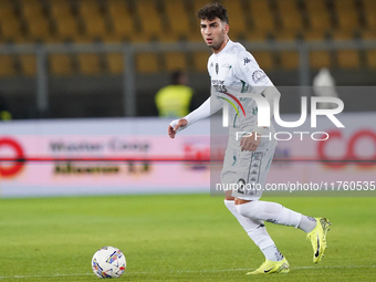 Saba Goglichidze of Empoli FC is in action during the Serie A match between US Lecce and Empoli in Lecce, Italy, on November 8, 2024. (