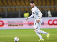 Saba Goglichidze of Empoli FC is in action during the Serie A match between US Lecce and Empoli in Lecce, Italy, on November 8, 2024. (