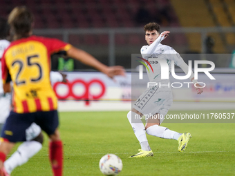 Saba Goglichidze of Empoli FC is in action during the Serie A match between US Lecce and Empoli in Lecce, Italy, on November 8, 2024. (