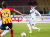 Saba Goglichidze of Empoli FC is in action during the Serie A match between US Lecce and Empoli in Lecce, Italy, on November 8, 2024. (