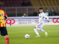 Saba Goglichidze of Empoli FC is in action during the Serie A match between US Lecce and Empoli in Lecce, Italy, on November 8, 2024. (