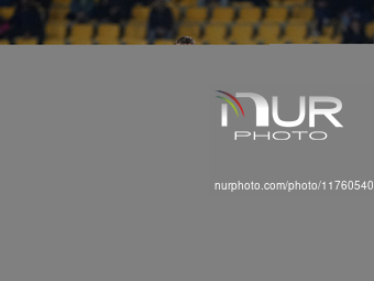 Mattia Viti of Empoli FC is in action during the Serie A match between US Lecce and Empoli in Lecce, Italy, on November 8, 2024. (