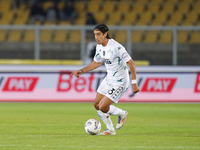 Youssef Maleh of Empoli FC is in action during the Serie A match between US Lecce and Empoli in Lecce, Italy, on November 8, 2024. (