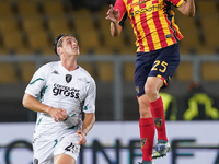 Antonino Gallo of US Lecce is in action during the Serie A match between US Lecce and Empoli in Lecce, Italy, on November 8, 2024. (