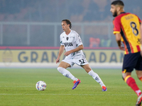 Nicolas Haas of Empoli FC is in action during the Serie A match between US Lecce and Empoli in Lecce, Italy, on November 8, 2024. (