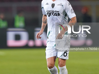 Liam Henderson of Empoli FC is in action during the Serie A match between US Lecce and Empoli in Lecce, Italy, on November 8, 2024. (