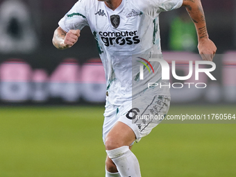 Liam Henderson of Empoli FC is in action during the Serie A match between US Lecce and Empoli in Lecce, Italy, on November 8, 2024. (