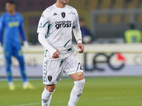 Saba Goglichidze of Empoli FC is in action during the Serie A match between US Lecce and Empoli in Lecce, Italy, on November 8, 2024. (