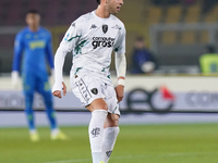 Saba Goglichidze of Empoli FC is in action during the Serie A match between US Lecce and Empoli in Lecce, Italy, on November 8, 2024. (