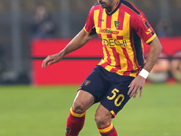 Santiago Pierotti of US Lecce is in action during the Serie A match between US Lecce and Empoli in Lecce, Italy, on November 8, 2024. (