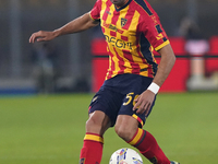 Santiago Pierotti of US Lecce is in action during the Serie A match between US Lecce and Empoli in Lecce, Italy, on November 8, 2024. (