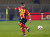 Santiago Pierotti of US Lecce is in action during the Serie A match between US Lecce and Empoli in Lecce, Italy, on November 8, 2024. (