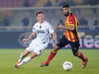 Liam Henderson of Empoli FC is in action during the Serie A match between US Lecce and Empoli in Lecce, Italy, on November 8, 2024. (