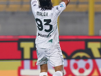 Youssef Maleh of Empoli FC is in action during the Serie A match between US Lecce and Empoli in Lecce, Italy, on November 8, 2024. (