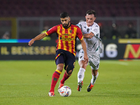 Hamza Rafia of US Lecce is in action during the Serie A match between US Lecce and Empoli in Lecce, Italy, on November 8, 2024. (