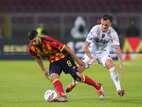 Hamza Rafia of US Lecce is in action during the Serie A match between US Lecce and Empoli in Lecce, Italy, on November 8, 2024. (