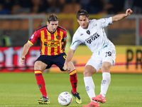 Lorenzo Colombo of Empoli FC is in action during the Serie A match between US Lecce and Empoli in Lecce, Italy, on November 8, 2024. (