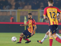 Hamza Rafia of US Lecce is in action during the Serie A match between US Lecce and Empoli in Lecce, Italy, on November 8, 2024. (