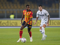 Lassana Coulibaly of US Lecce is in action during the Serie A match between US Lecce and Empoli in Lecce, Italy, on November 8, 2024. (