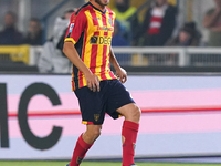 Antonino Gallo of US Lecce is in action during the Serie A match between US Lecce and Empoli in Lecce, Italy, on November 8, 2024. (