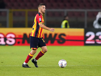 Frederic Gilbert of US Lecce plays during the Serie A match between US Lecce and Empoli in Lecce, Italy, on November 8, 2024. (