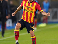 Frederic Gilbert of US Lecce plays during the Serie A match between US Lecce and Empoli in Lecce, Italy, on November 8, 2024. (