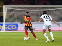 Lassana Coulibaly of US Lecce is in action during the Serie A match between US Lecce and Empoli in Lecce, Italy, on November 8, 2024. (