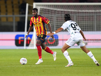 Lassana Coulibaly of US Lecce is in action during the Serie A match between US Lecce and Empoli in Lecce, Italy, on November 8, 2024. (