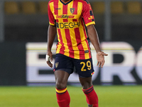 Lassana Coulibaly of US Lecce is in action during the Serie A match between US Lecce and Empoli in Lecce, Italy, on November 8, 2024. (