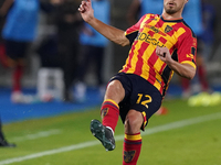 Frederic Gilbert of US Lecce plays during the Serie A match between US Lecce and Empoli in Lecce, Italy, on November 8, 2024. (