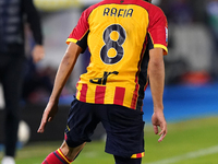 Hamza Rafia of US Lecce is in action during the Serie A match between US Lecce and Empoli in Lecce, Italy, on November 8, 2024. (