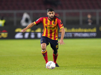 Hamza Rafia of US Lecce is in action during the Serie A match between US Lecce and Empoli in Lecce, Italy, on November 8, 2024. (