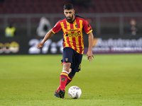 Hamza Rafia of US Lecce is in action during the Serie A match between US Lecce and Empoli in Lecce, Italy, on November 8, 2024. (