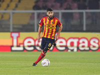 Hamza Rafia of US Lecce is in action during the Serie A match between US Lecce and Empoli in Lecce, Italy, on November 8, 2024. (