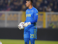 Devis Vasquez of Empoli FC is in action during the Serie A match between US Lecce and Empoli in Lecce, Italy, on November 8, 2024. (