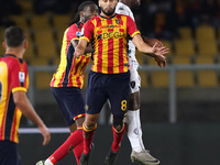 Hamza Rafia of US Lecce is in action during the Serie A match between US Lecce and Empoli in Lecce, Italy, on November 8, 2024. (