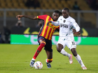 Kialonda Gaspar of US Lecce is in action during the Serie A match between US Lecce and Empoli in Lecce, Italy, on November 8, 2024. (